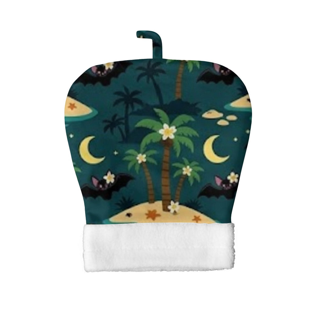 Palm Tree Bat Cave All-Over Print Double-Layer Pet Sleeping Bag