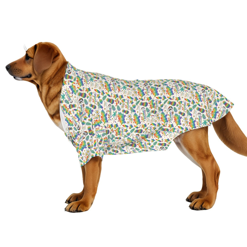 Aloha Pride All-Over Print Large Pajamas