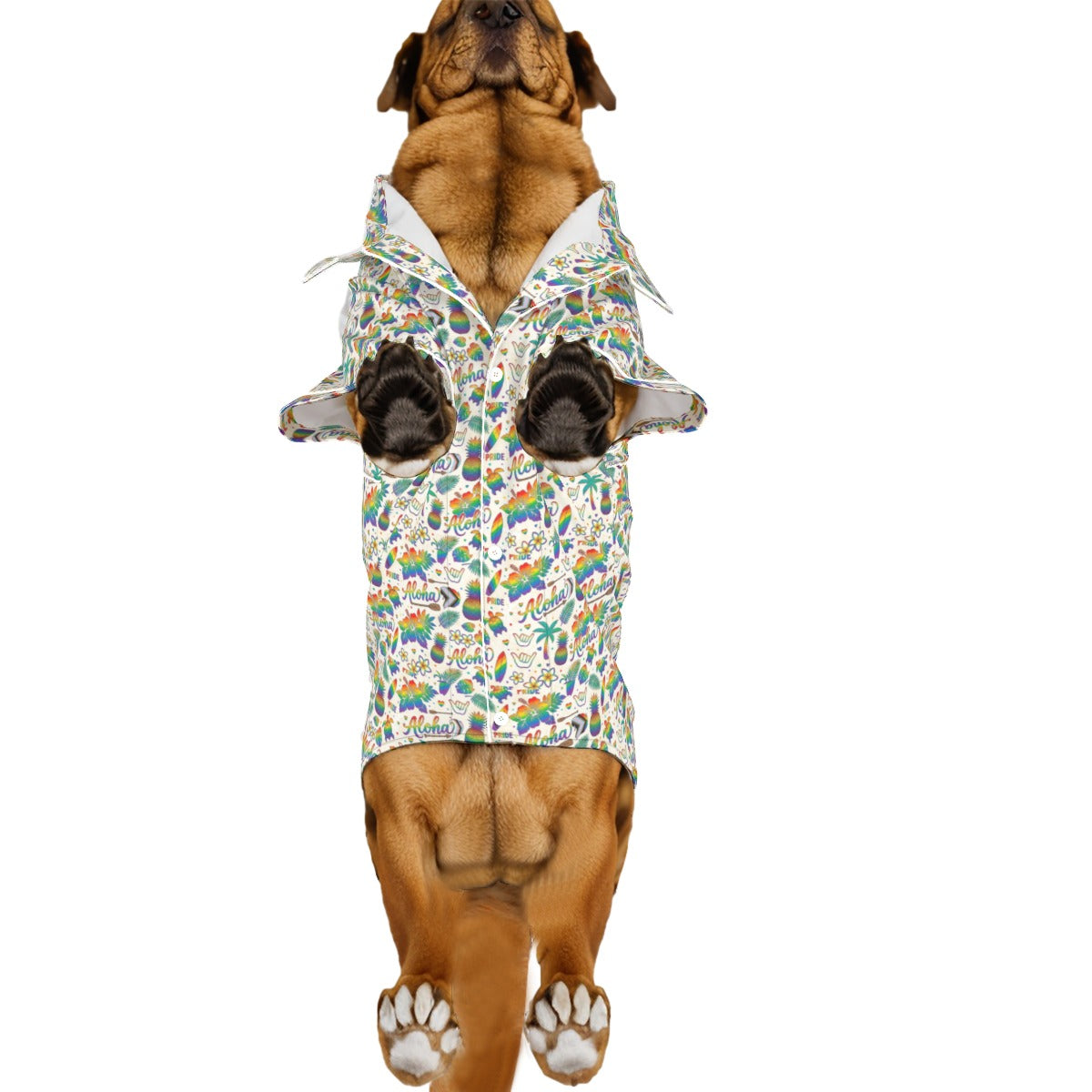 Aloha Pride All-Over Print Large Pajamas
