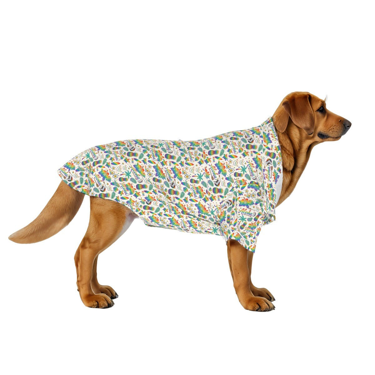 Aloha Pride All-Over Print Large Pajamas