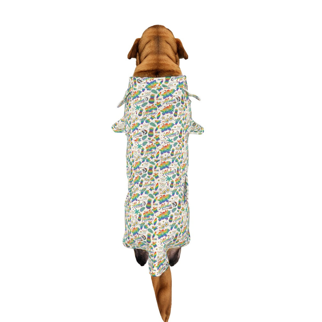 Aloha Pride All-Over Print Large Pajamas