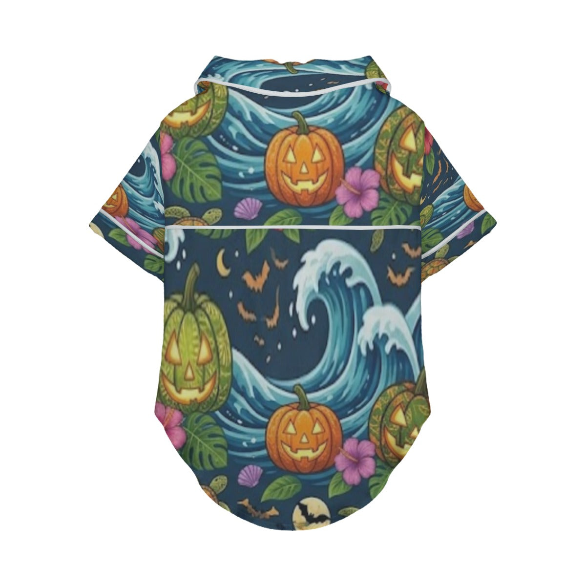 Multi-Element Halloween Aloha All-Over Print Small Pajamas