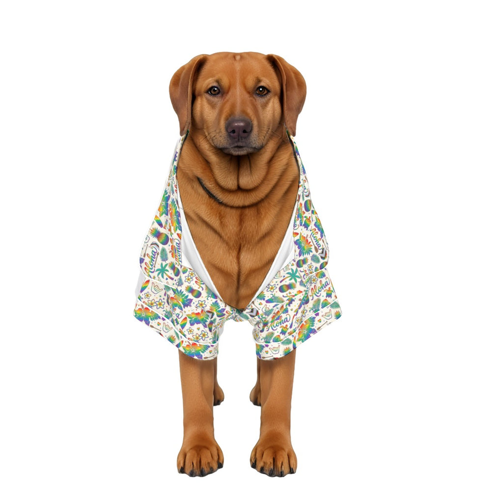 Aloha Pride All-Over Print Large Pajamas