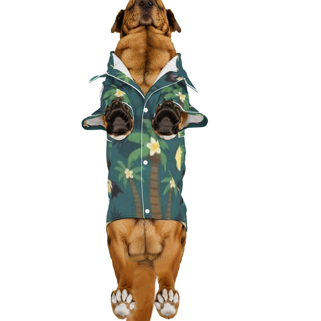 Palm Tree Bat Cave All-Over Print Large Pajamas