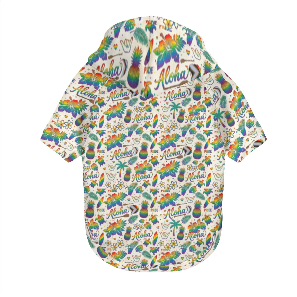 Aloha Pride All-Over Print Pullover Hoodie