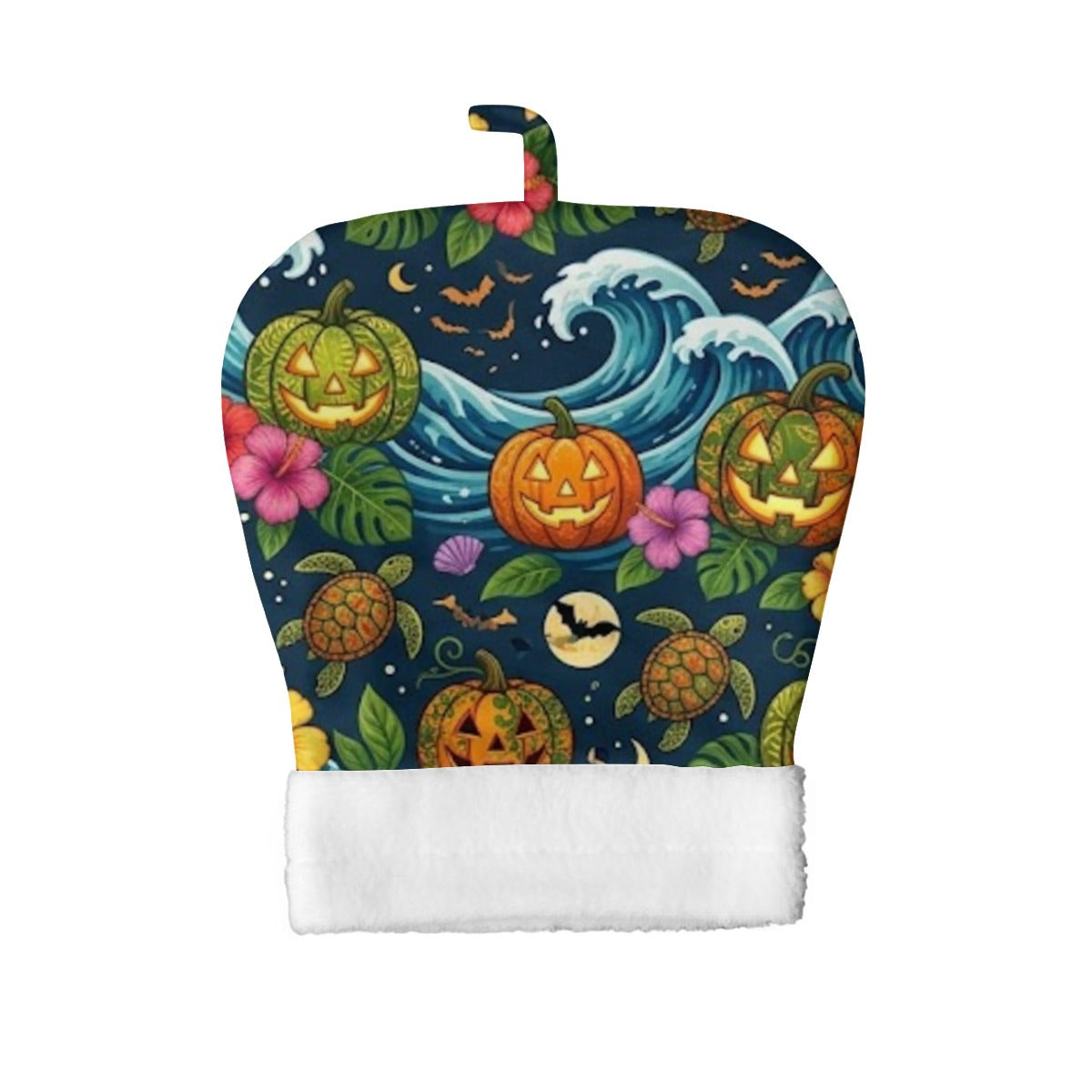 Multi-Element Halloween Aloha All-Over Print Double-Layer Pet Sleeping Bag