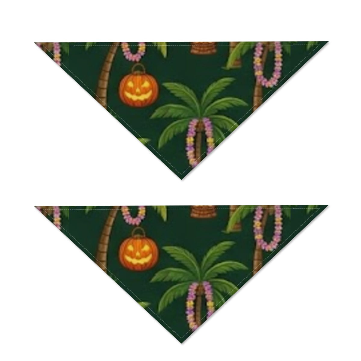 Palm Tree Tiki Lantern All-Over Print Pet's Scarf