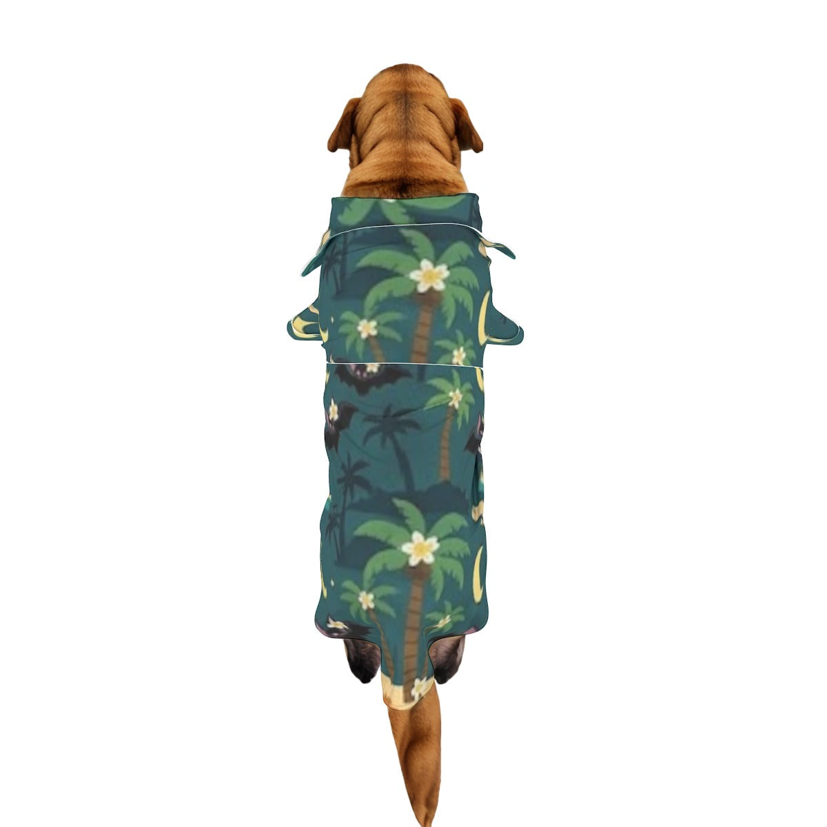 Palm Tree Bat Cave All-Over Print Large Pajamas