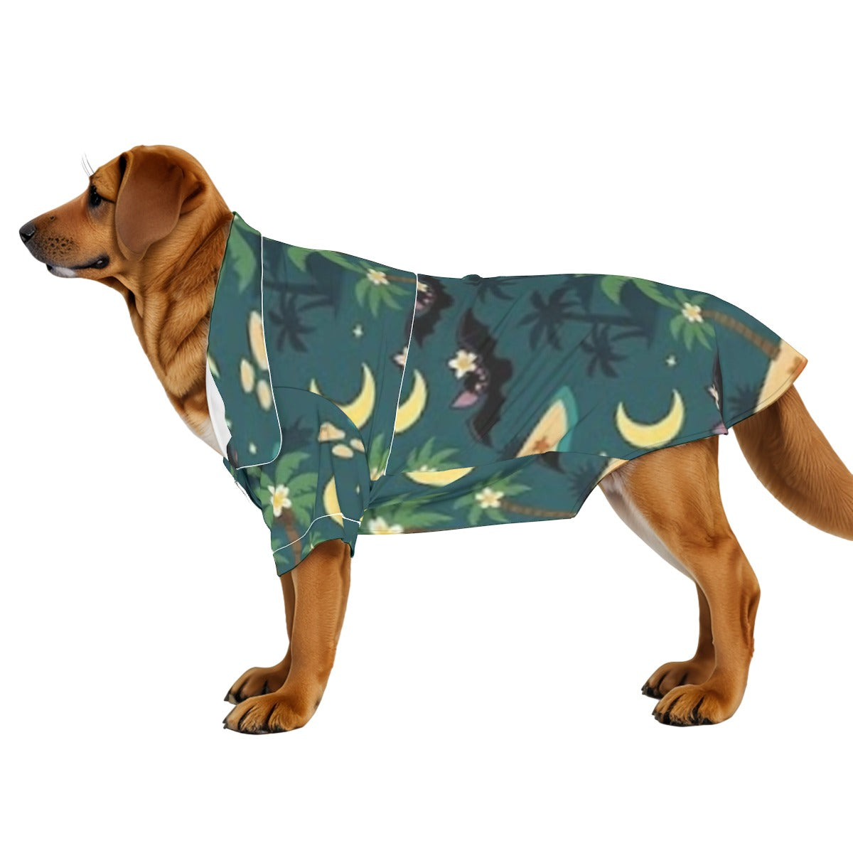 Palm Tree Bat Cave All-Over Print Large Pajamas