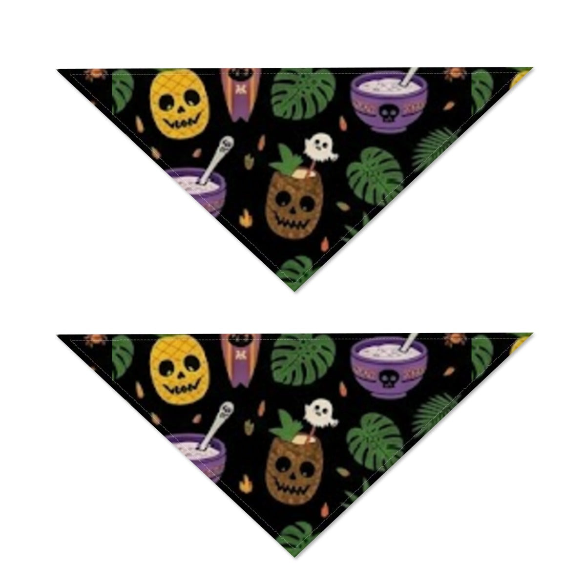 Tiki Ghouls Feast All-Over Print Pet's Scarf