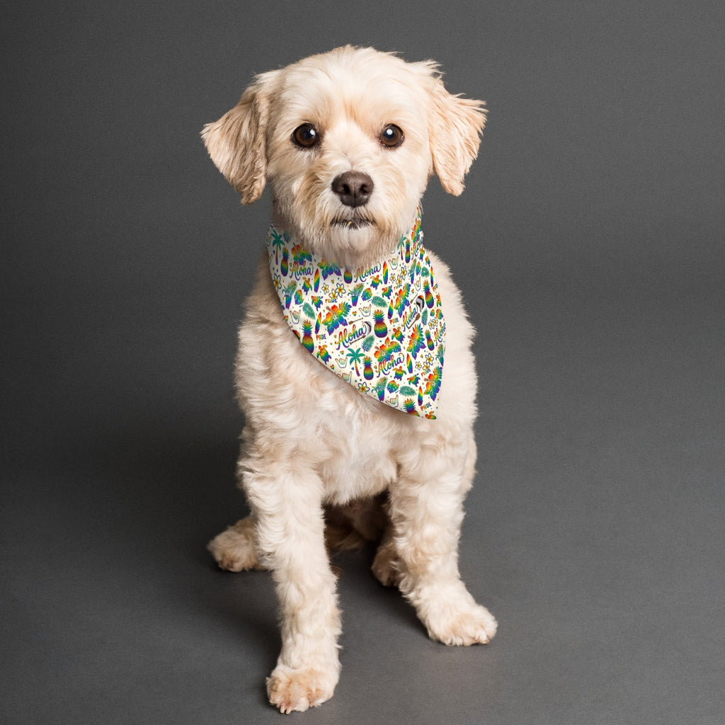 Aloha Pride All-Over Print Pet Scarf