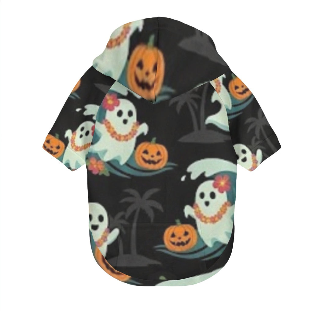 The Ghost Wave All-Over Print Pullover Hoodie