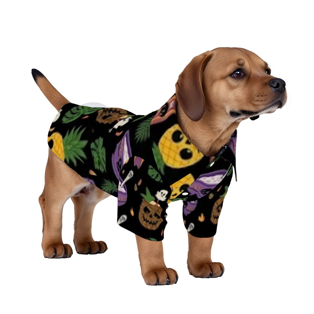 Tiki Ghouls Feast All-Over Print Pet’s Hawaiian Shirt