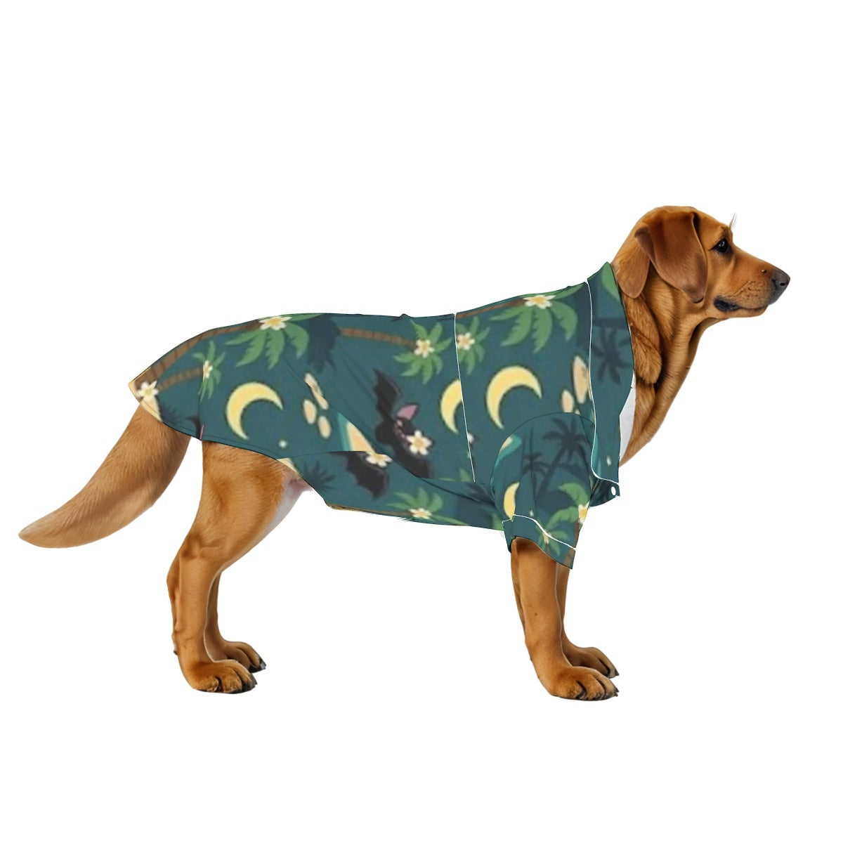 Palm Tree Bat Cave All-Over Print Large Pajamas